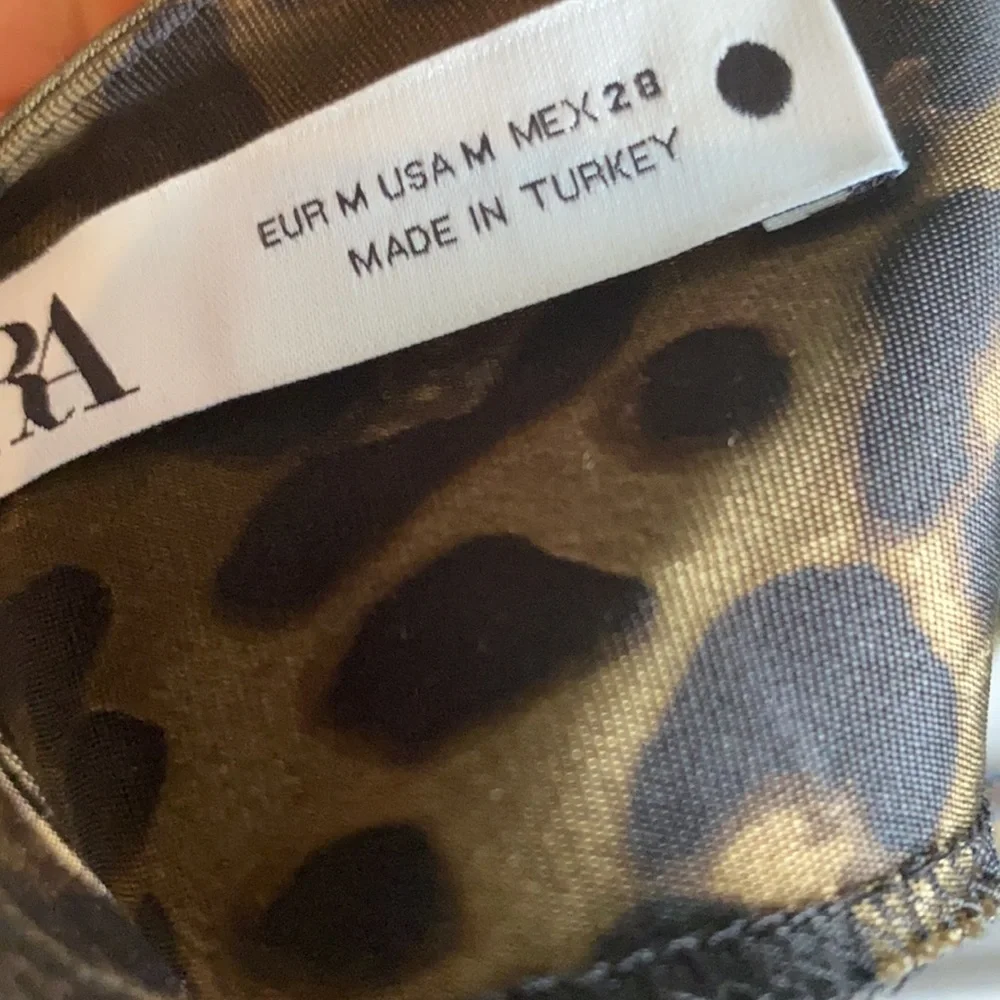 Zara animal print slip dress - Picture 10 of 10